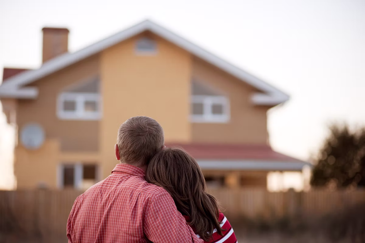 a couple and their dream home